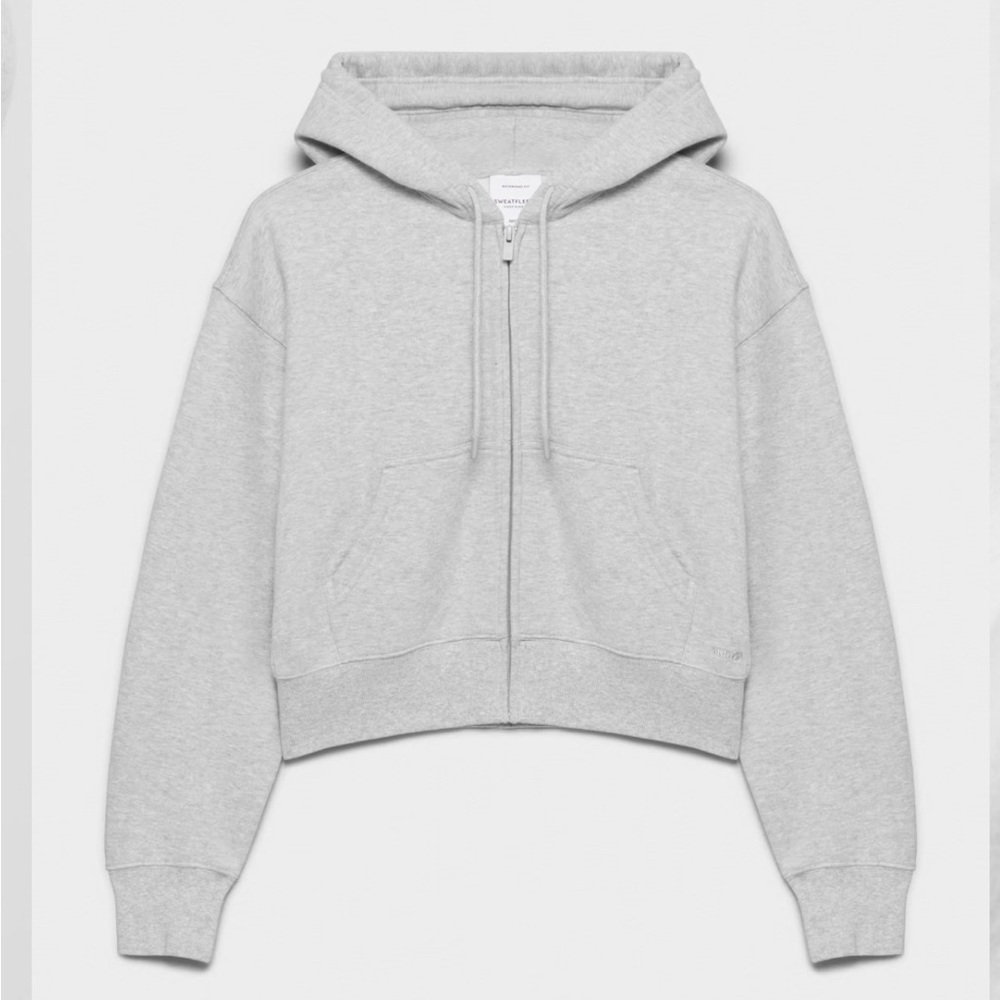 Aritzia Sweatfleece Cozy Boyfriend Boxy Zip Hoodie✨